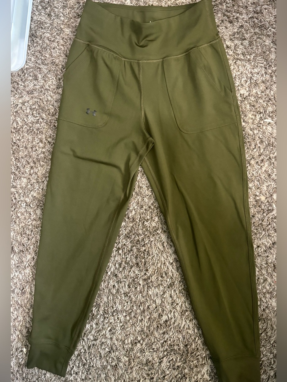 Under Armour Olive Green Girls' Stretch Joggers
